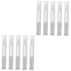 Ipetboom 10pcs Refillable Lip Gloss Bottles for Storage for Lip Oils and Gloss Lightweight Design for Go Use