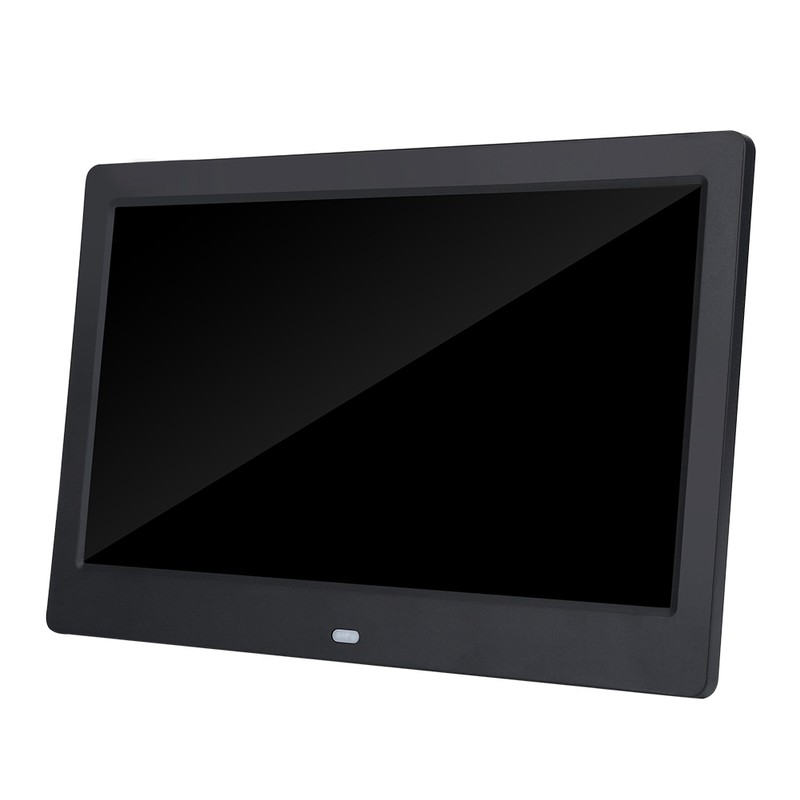 10" HD Screen Digital Photo Frame Alarm Clock MP3/4 Movie
