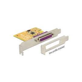 DeLOCK 89445 Internal Parallel interface cards/adapter 89445, PCIe, Parallel, SUN2212, 16 B, 0.0144 Gbit/s, Windows 10 Education,Windows 10 Education x64,Windows 10 Enterprise,Windows 10