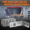 Lonffery Trailer Light Bracket 2PC
