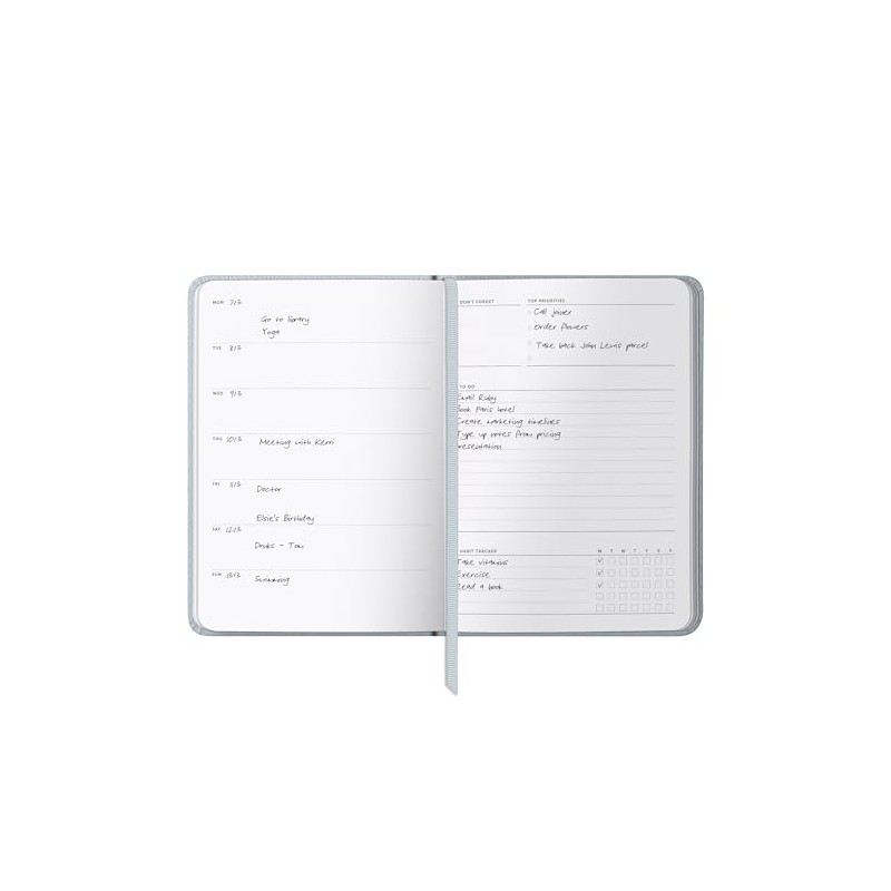 Busy B Undated Weekly Planner with Space for Notes, To