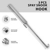Veterinary Spay Snook Hook, 8 inches, Stainless Steel (12 pcs.)