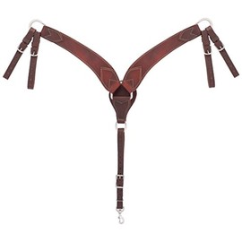 Weaver Leather Working Tack Roper Breast Collar , Golden chestnut