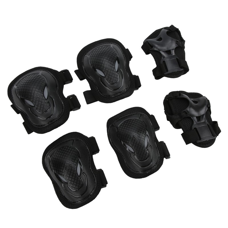 Roller Skate Protection Gear Set Adjustable Knee Elbow Pads Wrist