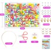 24 kinds colourful baby string beads play lacing system pearls