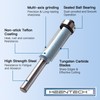 KEENTECH Bearing Flush Trim Router Bits with 1/4" Shank, 1/4"