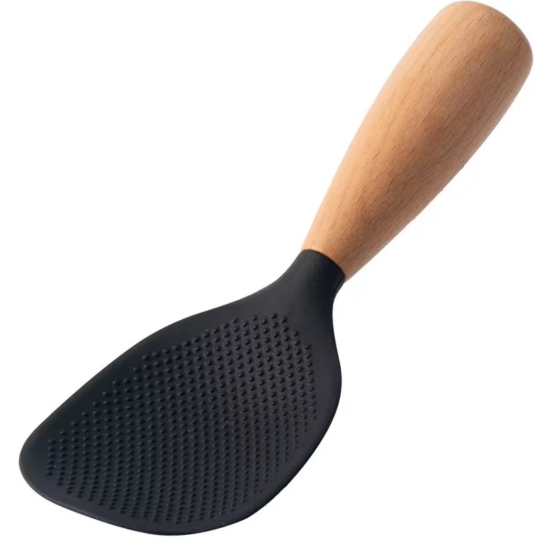 Silicone Cooking Spoon for Kitchen Use – Nonstick-Style Serving and
