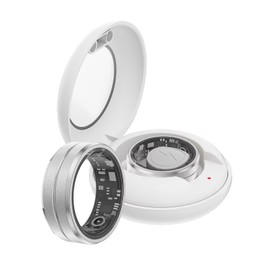 Smart Ring Android Smart Rings Men Women Sleep Tracker Heart Rate Monitor Smart Ring IOS Heart Rate Fitness Tracker Ring Sleep Tracker Fitness Ring Pedometer Fitness Tracker Health Ring Gold Silver