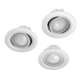3 x WIFI LED Recessed Spot Light 5W Voice App Control Adjustable White