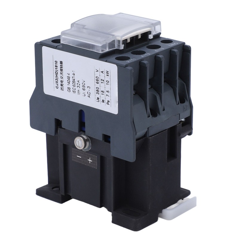 Permanent Magnet Anti Shake Electric Contactor 3 Normally Open AC