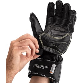RST Tractech Evo 4 CE Aramid Motorcycle Gloves (Black, S)