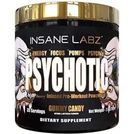 Insane Labz Cafeína Psychotic Gold Polvo                                                                                                              