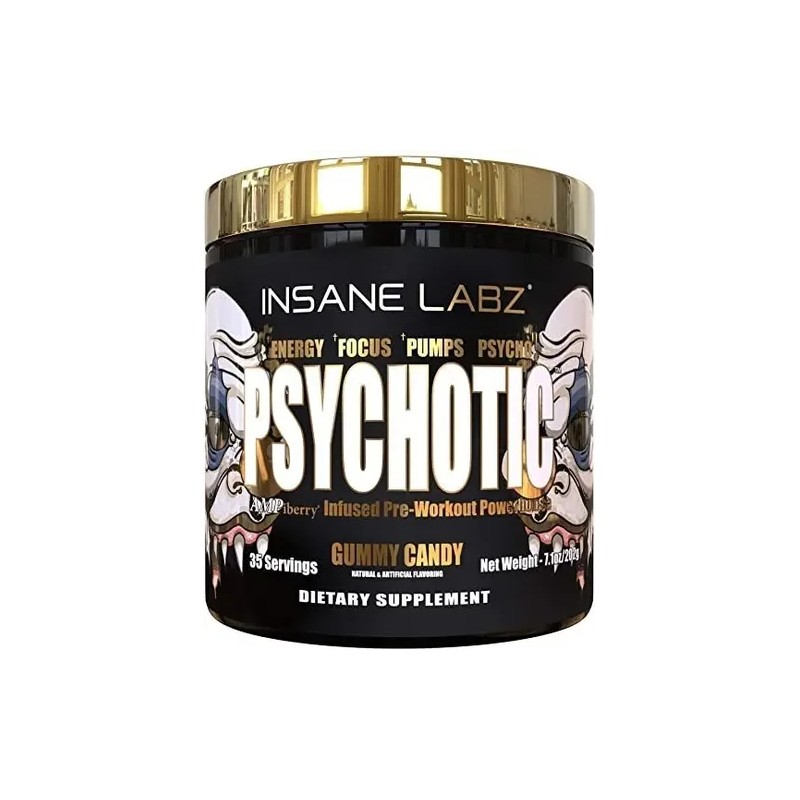 Insane Labz Cafeína Psychotic Gold Polvo