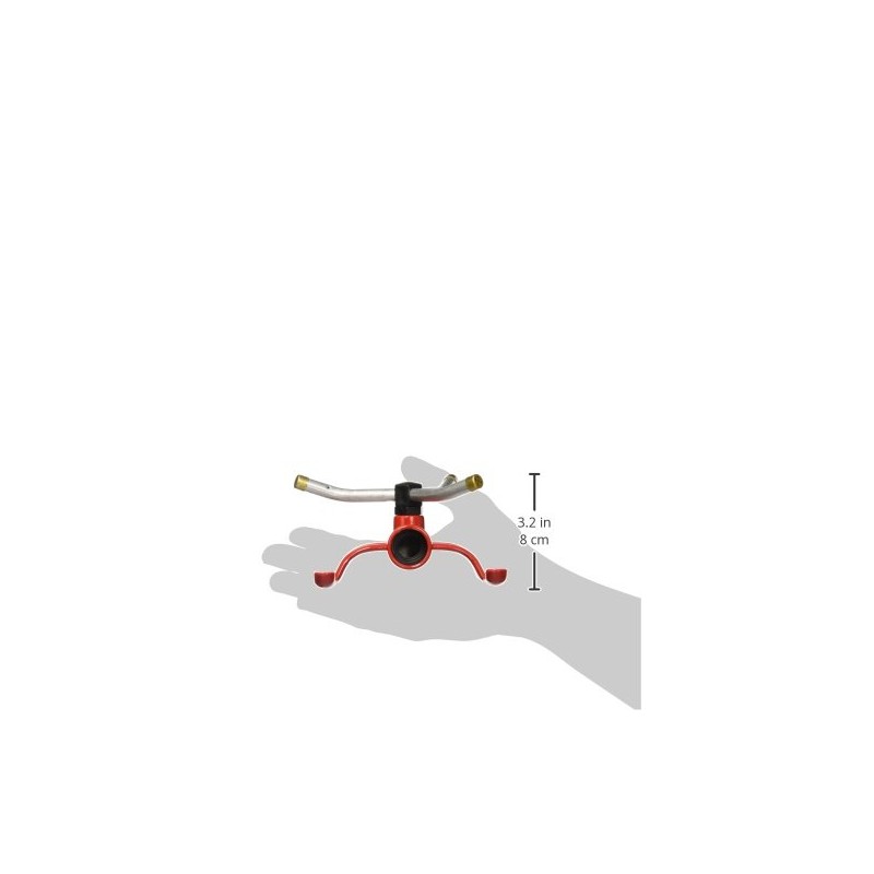 Santul 7530 Aspersor Metálico Giratorio, 3 Brazos