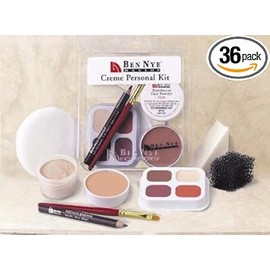 Ben Nye Kit personal de crema teatral - OLIVA: MEDIO CLARO PK-3