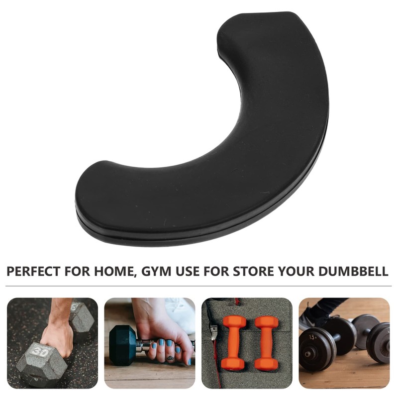 Mipcase 20pcs Shockproof Dumbbell Holders Compact Workout Tool for Home