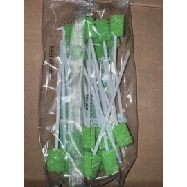 Toothette Sage Products 6071 Toothette® Oral Swabstick, Green, 20 Ct