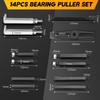 weyleity Heavy Duty 5-Ton Bearing Puller Set | 14PCS Wheel