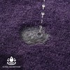 MIULEE Dark Purple Bathroom Runner Rugs, Soft Absorbent Microfiber Long