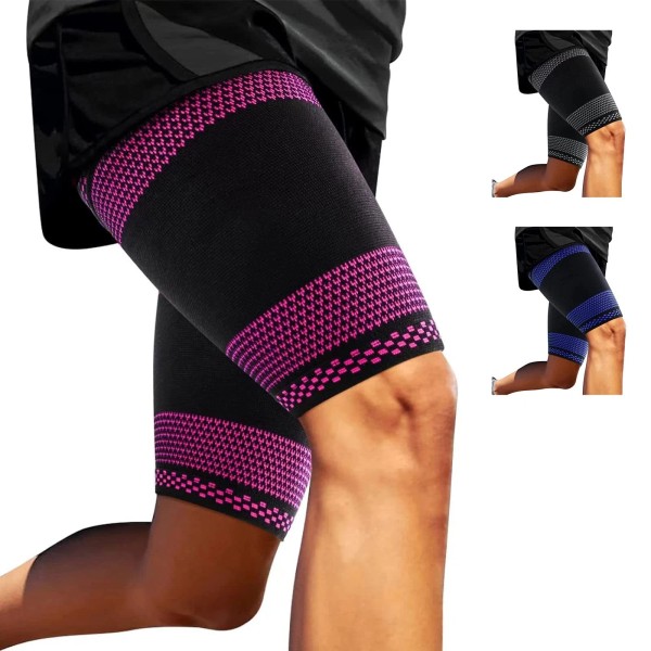 ABYON Thigh Compression Support Sleeves (1 Pair), Thigh Brace Breathable
