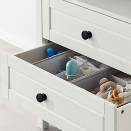 9BUILD EU0024 Pack of 10 Furniture Knobs Black Cabinet Knobs Door Knob Drawer Knobs for Cupboard Dresser Knobs Zinc Alloy