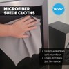 Microfiber Wholesale Premium TV Screen Cleaning Cloth Black | 14”x14”