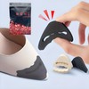 BONU 2 Pairs Toe Cushion Set of 4 (Black)