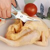 Multi Functional Heavy-Duty Kitchen Scissors, Sharp Blades, Detachable, Easy to