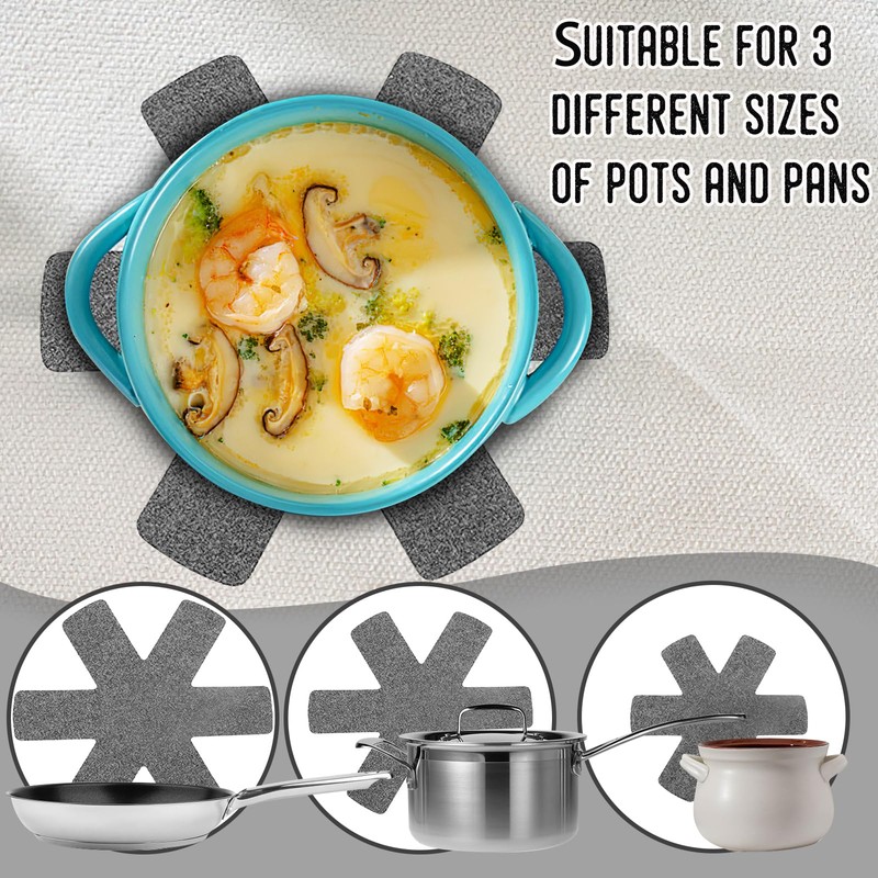 dellyy Pot Protectors, Pan Protectors, Felt, Pan Protector, Pan Protector,