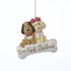 Kurt Eagle 3" Our First Christmas Dog Ornament
