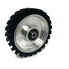 8 x 2" Belt Grinder Contact Wheel,Belt Sander Bearings Serrated