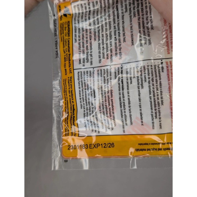 HotHands Hand Warmer 10 Hours Work Well Long Lasting A