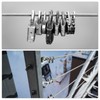 MECCANIXITY 328Ft(100M) Wire Rope 304 Stainless Steel Cable 5/64"(2mm) Vinyl