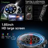 Men's Smartwatch with Phone Function, Torch, 1.85 Inch AMOLED 5ATM