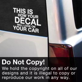 AustinCollier Original Design 6.5" DEAD BODY OUTLINE vinyl decal car window laptop sticker - forensic csi