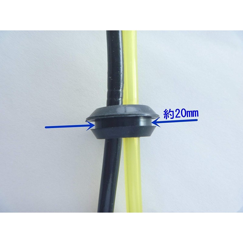 Voocye Grass Trimmer Fuel Hose Set with Grommets and Fuel