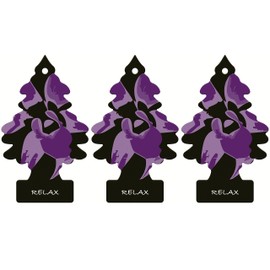 Little Trees Air Freshener Tree LTZ034 Relax Fragrance For Car Home Boat Caravan - Triple Pack
