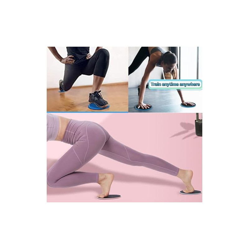 Sliders Ejercicio Discos Deslizantes, 4 Core Slider, Sliders Ejercicio de