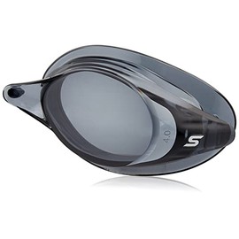 Swans SRCL-7N SMK Smoke S-5.00 Swimming Goggles, Swimming Goggles, Prescription Lenses, Non-Cushioning, Anti-Fog, Adult Lens Only, WORLD AQUATICS Approved
