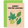 Old English Co. Funny Sorry You're Leaving Card for Co