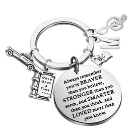 WSNANG Musical Inspired Gift Television Musical Keychain Musical Jewelry Comedy Show Gifts for Theatre Fans (Matida KC)