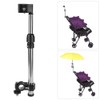 Demeras Umbrella Stand Umbrella Bracket Stainless Steel Bicycle Wheelchair Stroller