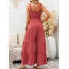 BLENCOT Sleeveless Jumpsuits for Women Summer Casual Loose Overalls Jumpsuit