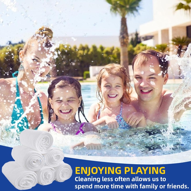 50 Pack Pool Skimmer Socks,Pool Filter Socks for Skimmer Basket