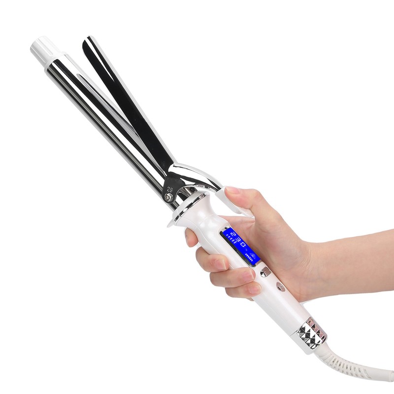 Suaperne Electric Hair Curler AntiScald Hair Curling Wand LED Display