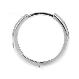 Ritastephens Men's Unisex 14K Gold Small or Regular Single Huggie Hoop Earring