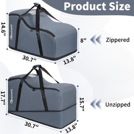 IBVIVIC Car Seat Travel Bag - Fits Aria and Mesa, Infant Car Seat Travel Bag Car Seat Cover for Airplane Travel (Grey)