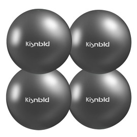 kisnbld Small Exercise Ball, 9 Inch Mini Pilates Ball, Anti Burst and Slip Resistant Mini Yoga Ball for Stability, Fitness, Physical Therapy, Stretching & Core Strength Workout at Home Gym & Office