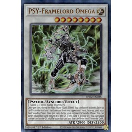 PSY-Framelord Omega (PUR) - RA02-EN028 - Prismatic Ultimate Rare - 1st Edition