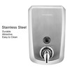 VANNSOO Commercial Wall Mount Stainless Steel Foam Soap Dispenser, 40
